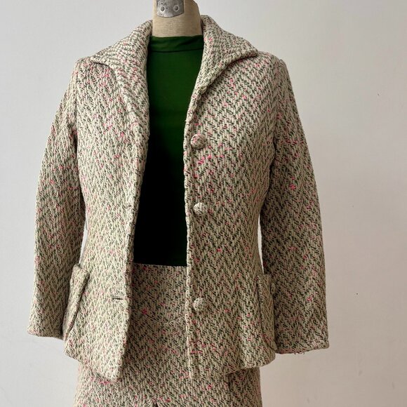 Adorable Vintage 1960s Women's Dress Suit (size 4/6) - Picture 1 of 10
